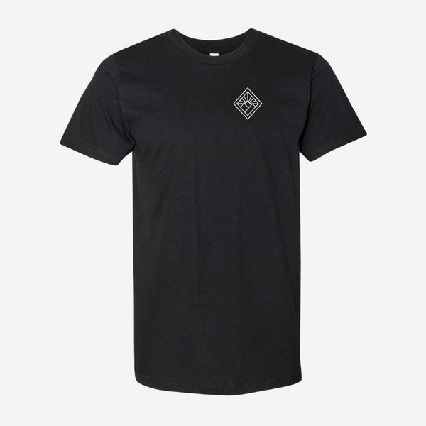 T-Shirt Life Diamond Black Tuck –