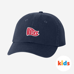 Kids Navy Tuck Hat
