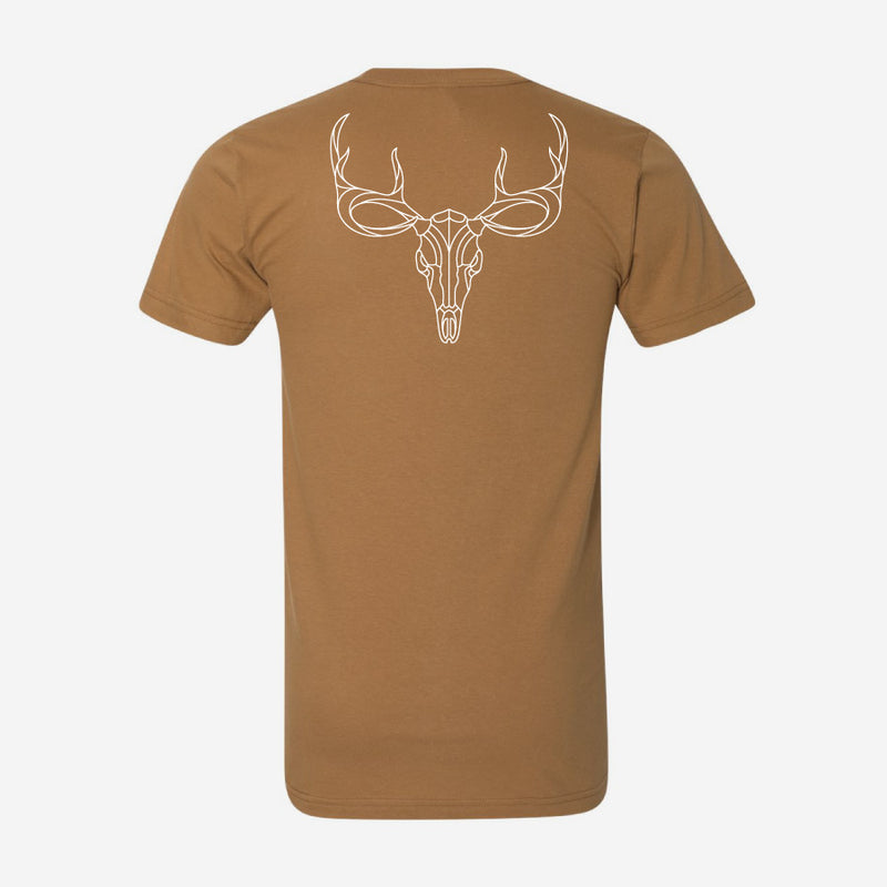 Deer Print Crew Neck T-Shirt