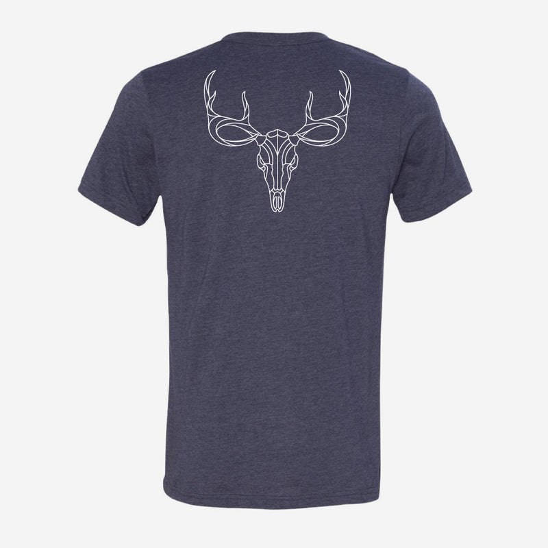 Deer Print Crew Neck T-Shirt