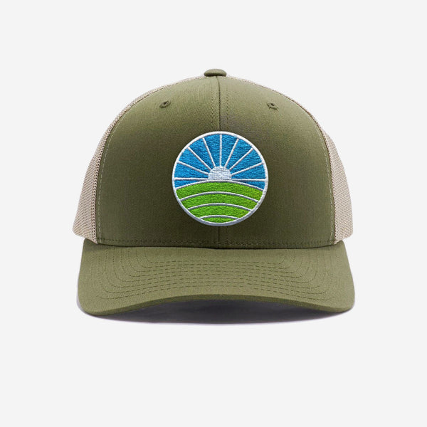 Golf Trucker Hat - Green