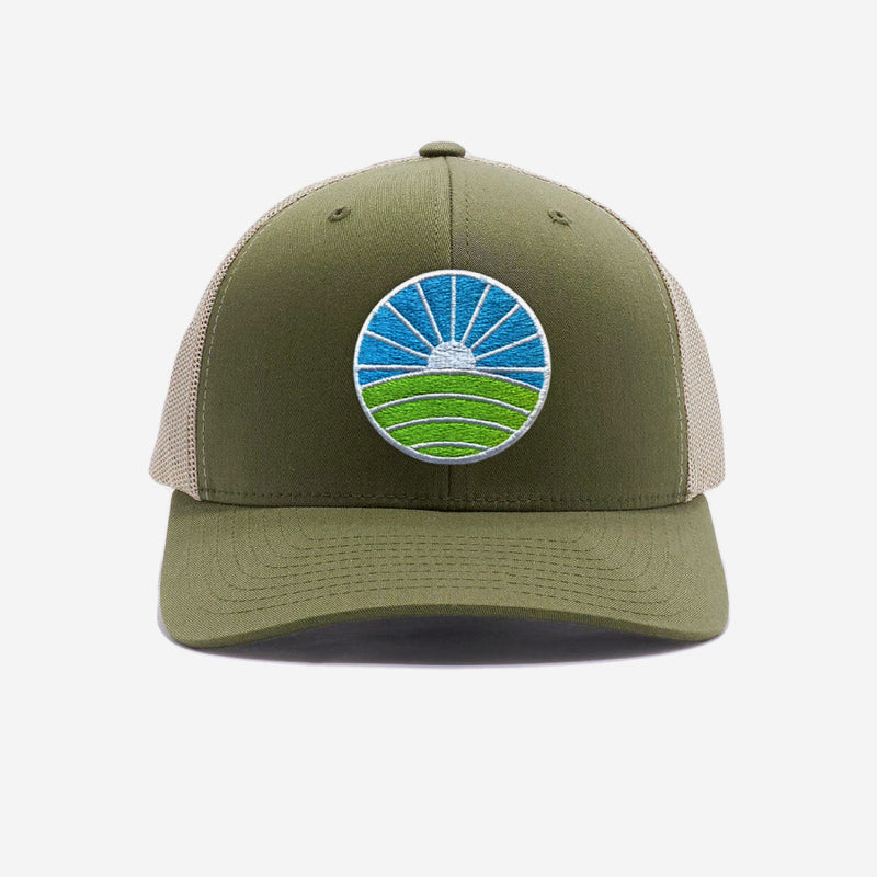 Golf Trucker Hat - Green