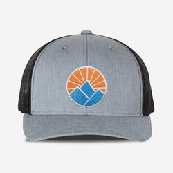 Sun Mountain Trucker Hat - Grey/Black