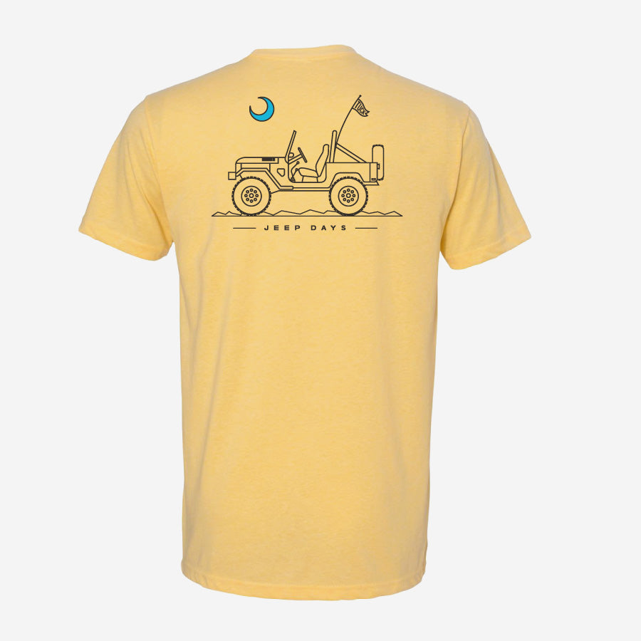 ★JEEP★ DUSTY l Open Collar Short Sleeve T-shirt JQ5TSU Jeep Days Short Sleeve T-Shirt | Tuck Life