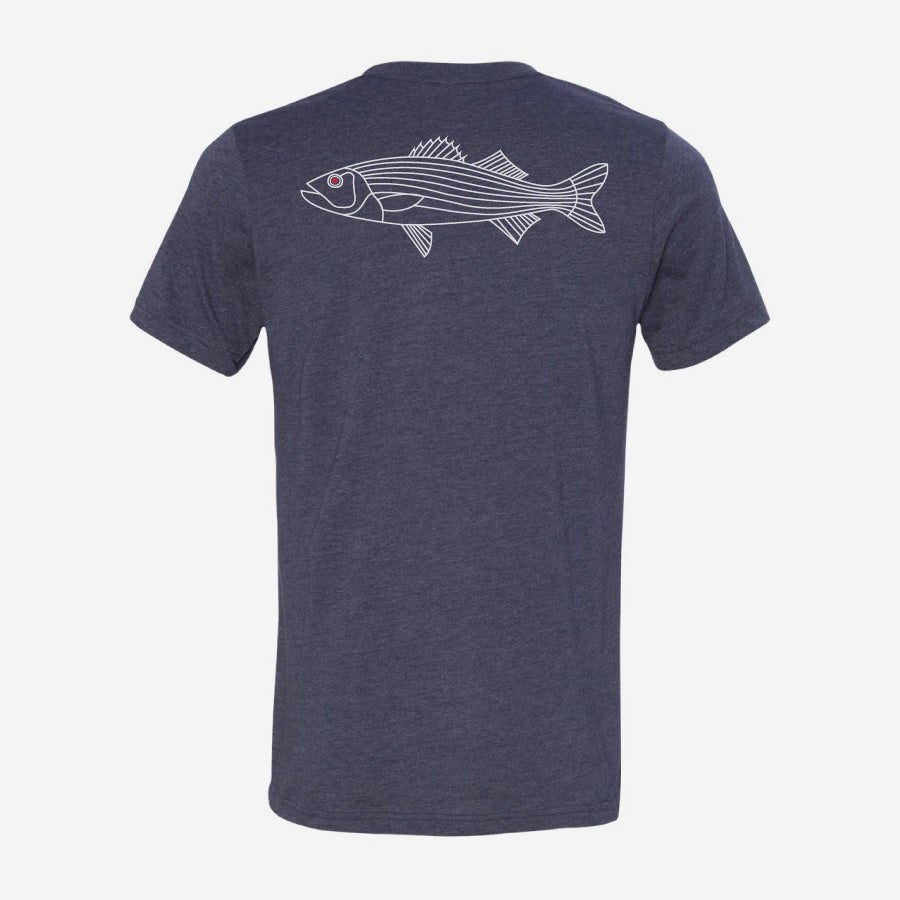 Fun Fishing Does This Make My Bass Look Big Men's T-shirt Back
