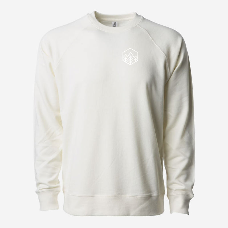 Sky Trees Crewneck Lightweight Sweatshirt