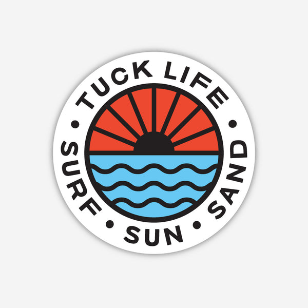 Sun Wave Sticker