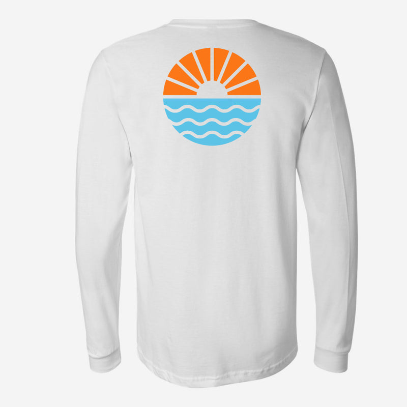 Sun Wave Long Sleeve Unisex T-Shirt